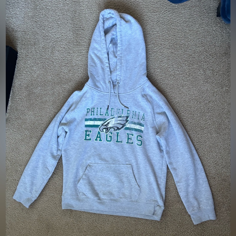Philadelphia Eagles Gray Hoodie